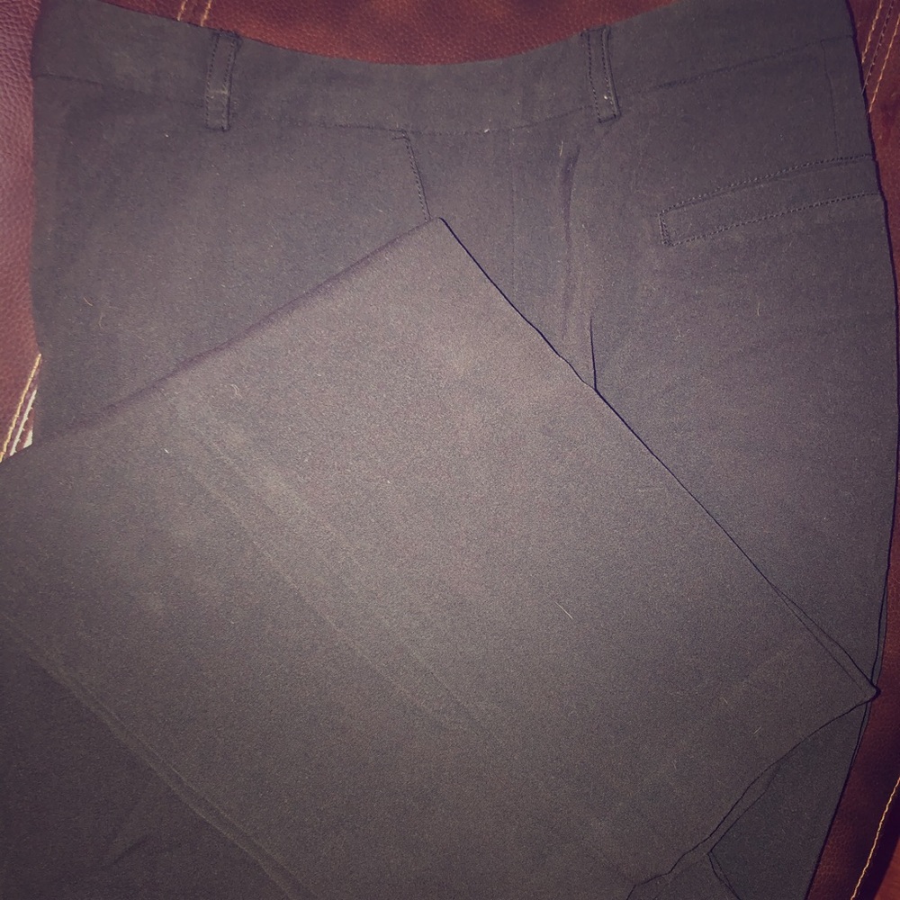 18W classic fit old Navy black slacks